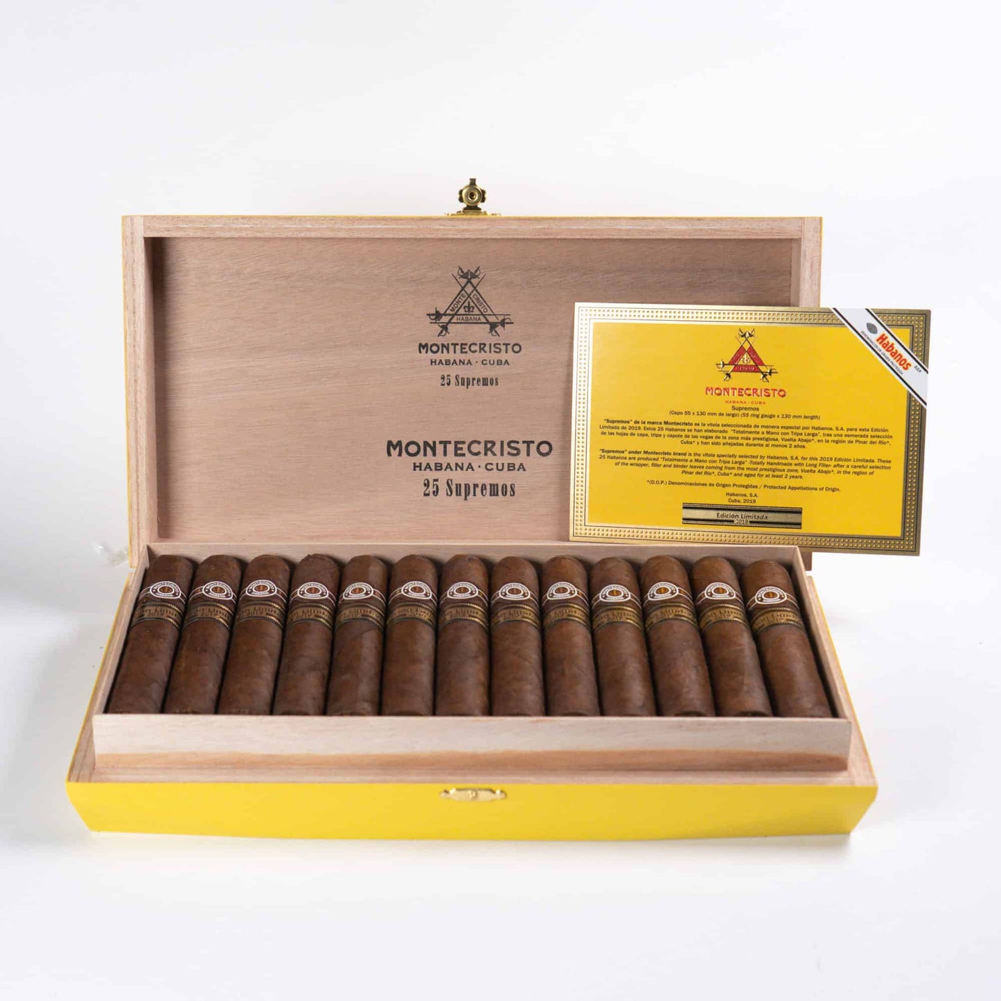 MONTECRISTO SUPREMOS LIMITED EDITION 2019