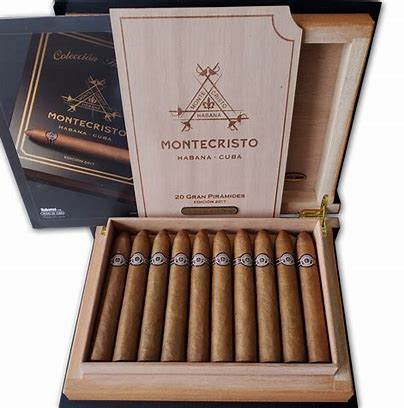 MONTECRISTO-GRAN PIRAMIDES- HABANOS BOOK 2017